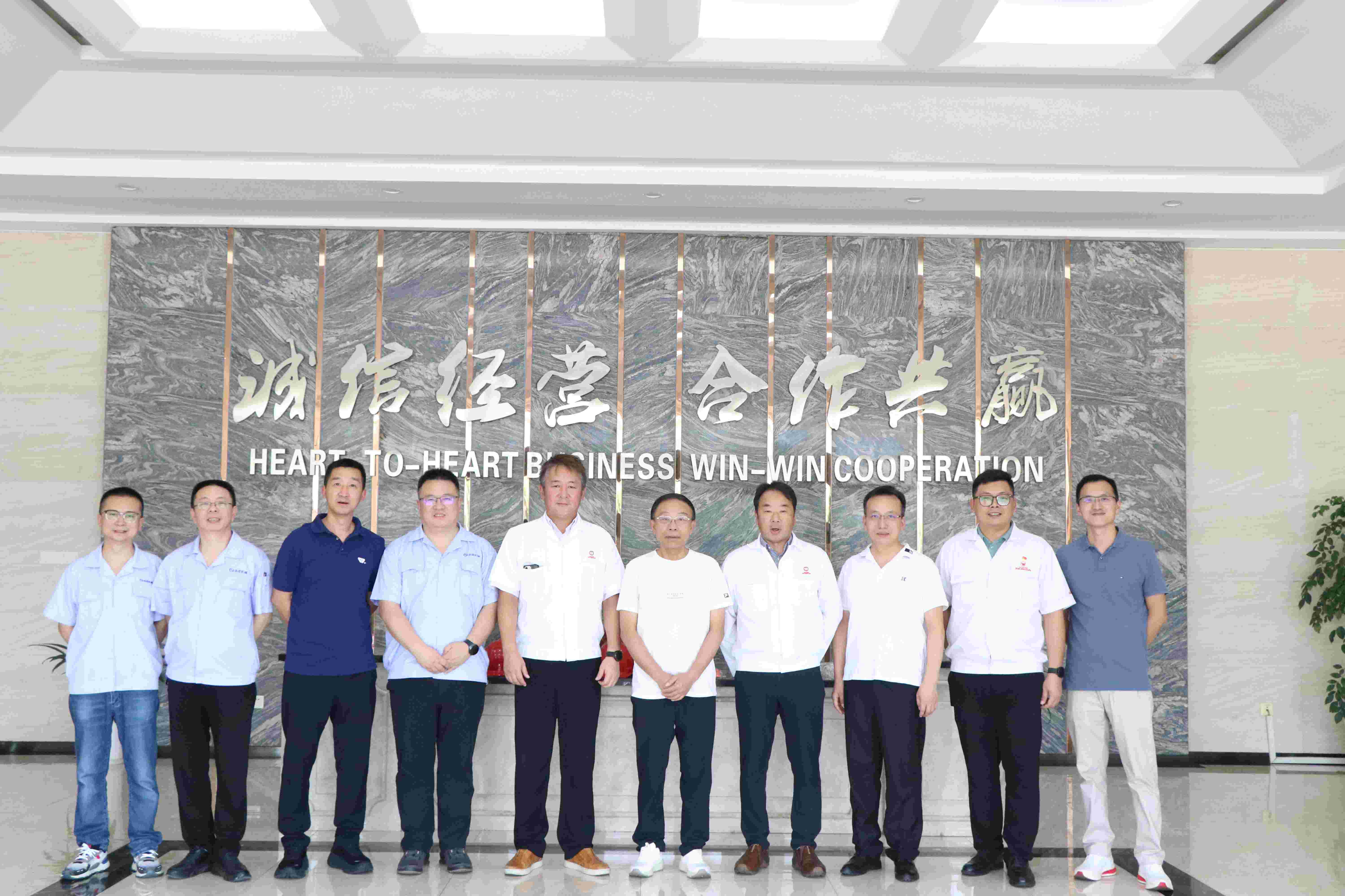 工作交流丨五羊本田高層領(lǐng)導(dǎo)蒞臨志成機(jī)械，共謀發(fā)展新篇章！